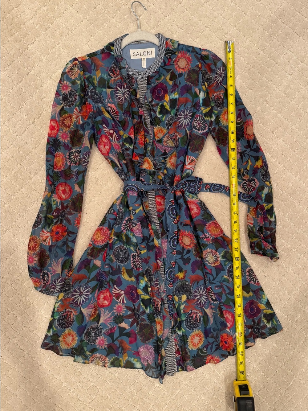 Saloni Print Dress